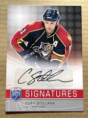 2008-09 Be A Player Signatures #S-CS Cory Stillman Auto Panthers